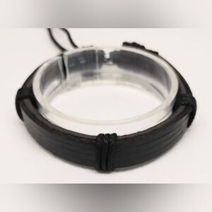 Men's bracelet leather black new‎ e72